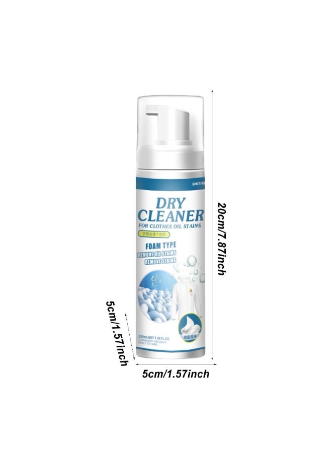 بخاخ تنظيف جاف للملابس، بخاخ مزيل البقع، مزيل بقع الزيت، مزيل بقع منزلي بدون ماء، مزيل بقع الأقمشة للملابس - Image 4